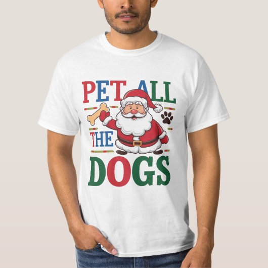 Pet All the Dogs T-Shirt (Devant)