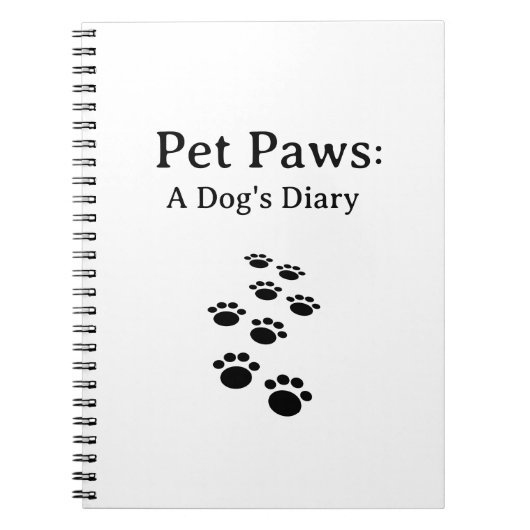 Pet animaux de compagnie, Journal d'un chien (Devant)