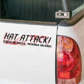 PET ATTACK Sticker - koude harten (Op Truck)