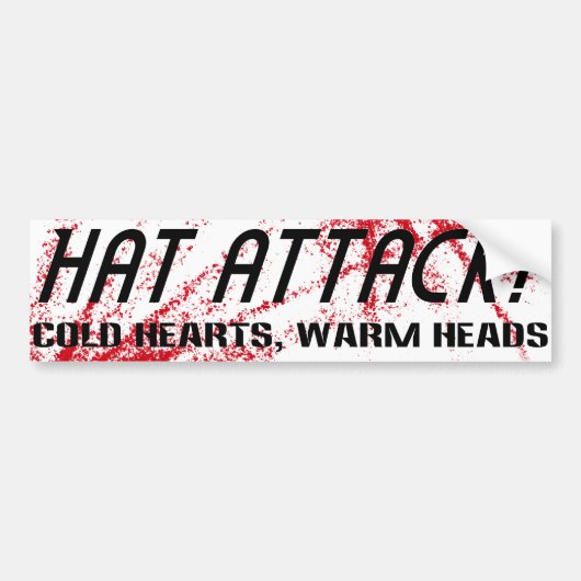 PET ATTACK Sticker - koude harten (Voorkant)