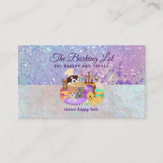 Pet Bakery-Visitekaartjes Visitekaartje (Voorkant)