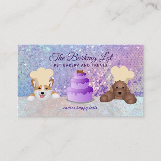 Pet Bakery-Visitekaartjes Visitekaartje (Voorkant)