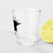 Pet bewerkbaar Afstuderen Shot Glas (Rechts)