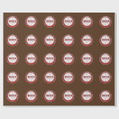 Pet Bierflesje Cadeaupapier (Vlak)