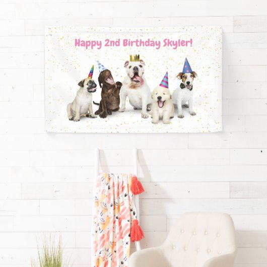 Pet Birthday Dog Party | Roze Spandoek (Insitu)