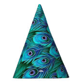 Pet Blauwe Groene Partij Feesthoedjes (Rechts)