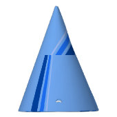 Pet Blauwe Partij Feesthoedjes (Rechts)
