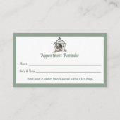 Pet Boarding Visitekaartje (Achterkant)