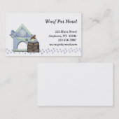 Pet Boarding Visitekaartje (Voorkant / Achterkant)