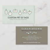 Pet Boutique Collar Leash label online winkel (Voorkant / Achterkant)