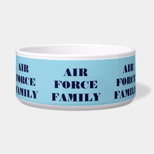 Pet Bowl Air Force Familie Voerbakje