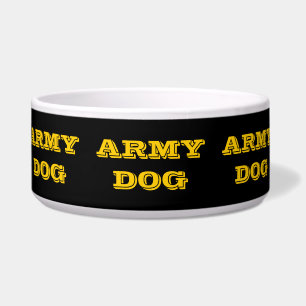 Pet Bowl Army Dog Voerbakje