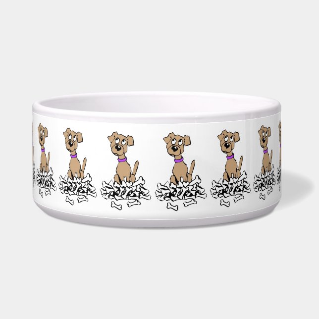 Pet Bowl/Dog met bot Voerbakje (Rechts)