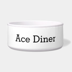 Pet Bowl keramische ace diner ontwerp Voerbakje