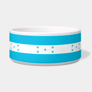 Pet Bowl met de vlag van Honduras Voerbakje