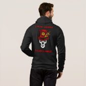 Pet... brandweerman hoodie (Achterkant volledig)
