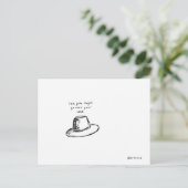 pet briefkaart (Staand voorkant)