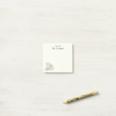 Pet Business gepersonaliseerd Post-it® Notes (Op bureau)