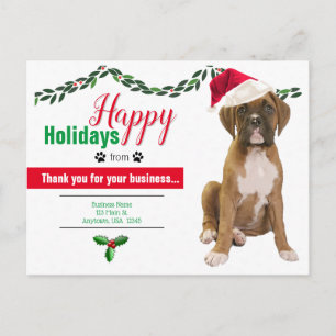 Pet Business KerstBriefkaarten - Dog Foto Briefkaart