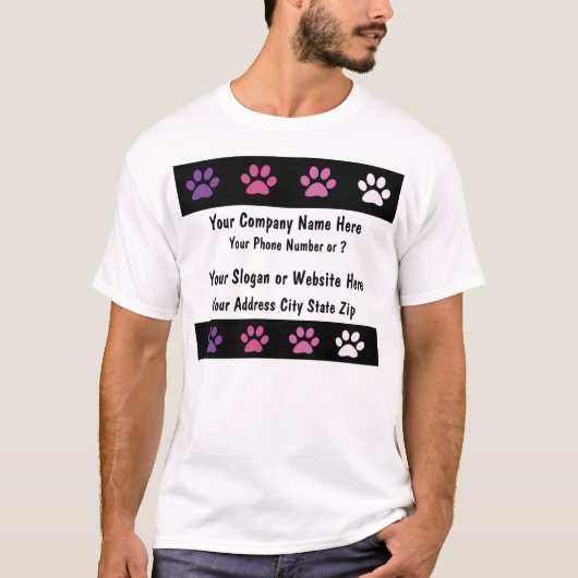 Pet Business Tee Shirt (Voorkant)