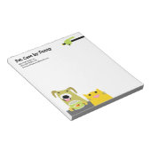 Pet Care Business Notitieblok (Schuin)