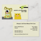 Pet Care Professional Visitekaartje (Voorkant / Achterkant)