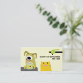 Pet Care Professional Visitekaartje (Staand voorkant)