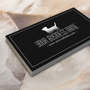 Pet Care Simple Plain Dog Visitekaartje