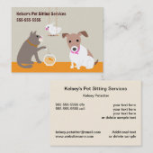 Pet Care Visitekaartje (Voorkant / Achterkant)