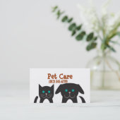 Pet Care Visitekaartje (Staand voorkant)