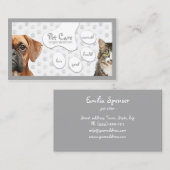Pet Care Visitekaartje (Voorkant / Achterkant)