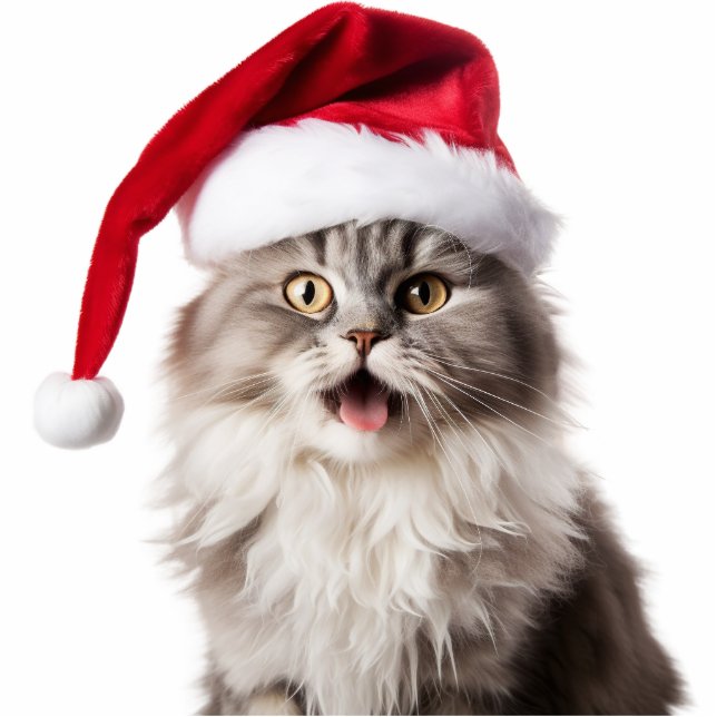 Pet Cat Photo Sculpture Cutout Staand Fotobeeldje (Voorkant)