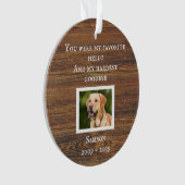 Pet Chien Chat Memorial Custom Bois Photo (devant)