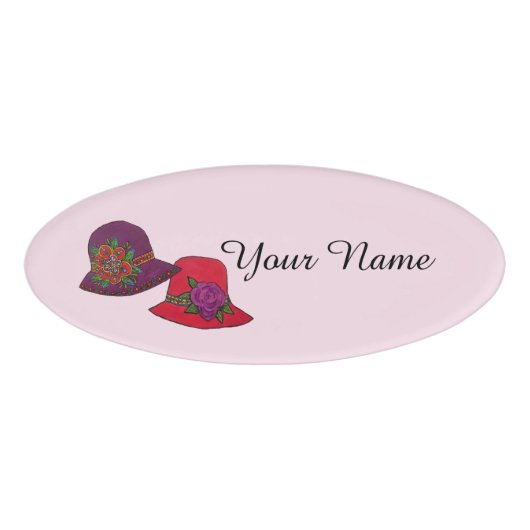 Pet Dames Naambadge (Voorkant)