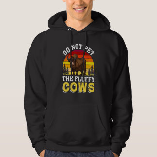 Pet de Fluffy Koeien Yellowstone National Pa niet Hoodie