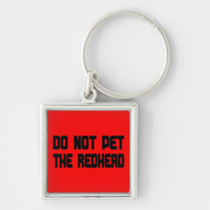 Pet de Redhead niet in Sleutelhanger