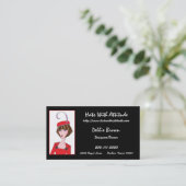 Pet Designer/Millinery Visitekaartjes (Staand voorkant)