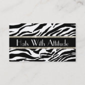 Pet Designer/Millinery Visitekaartjes (Achterkant)