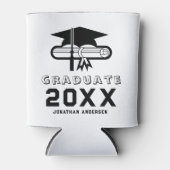 Pet & Diploma Afstuderen Party Cooler Favor (Voorkant)