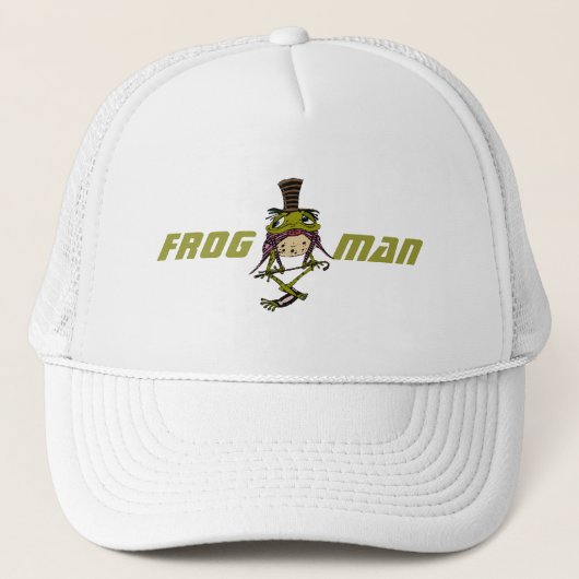 PET~ Divers Frogman Frog man Frog Man Frogmen Trucker Pet (Voorkant)