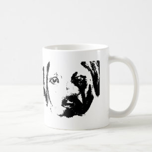 Pet Dog Coffee Tea Sjabloon Koffiemok