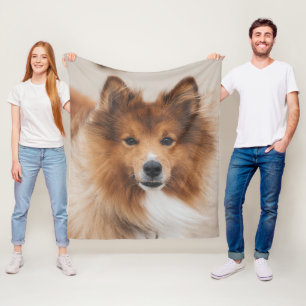 Pet Dog Corgi Canine Breed Fleece Deken