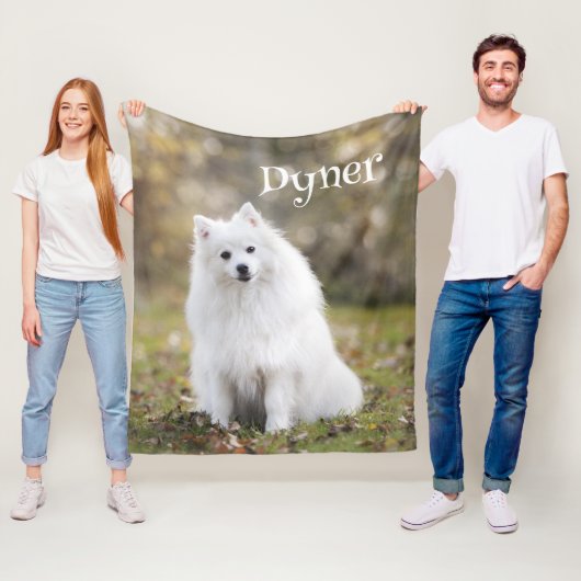 Pet Dog Furry Knuffelbare Hond Dier Fleece Deken (In situ)