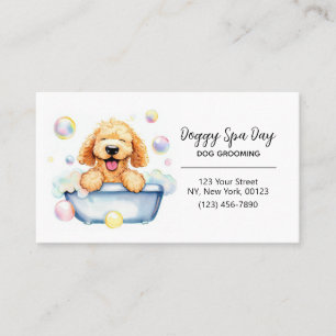 Pet Dog Grooming en Badservice Visitekaartje