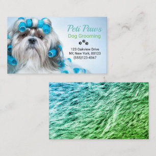 Pet Dog Grooming Service Visitekaartje