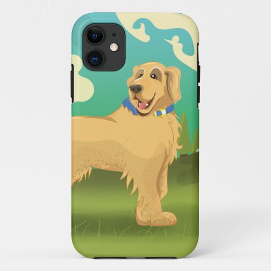 Pet Dog in het park Case-Mate iPhone Case (Achterkant)