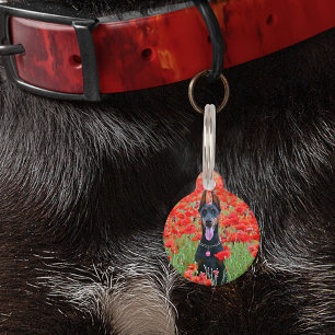 Pet Dog Kat ID Verloren Foto Gepersonaliseerde tek Huisdierpenning