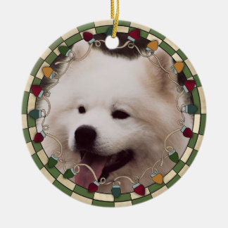 Pet Dog-kerstversiering Keramisch Ornament