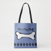 Pet Dog Toys & Accessoires Monogram Canvas tas (Voorkant)