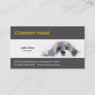 Pet Dog Visitekaartjes
